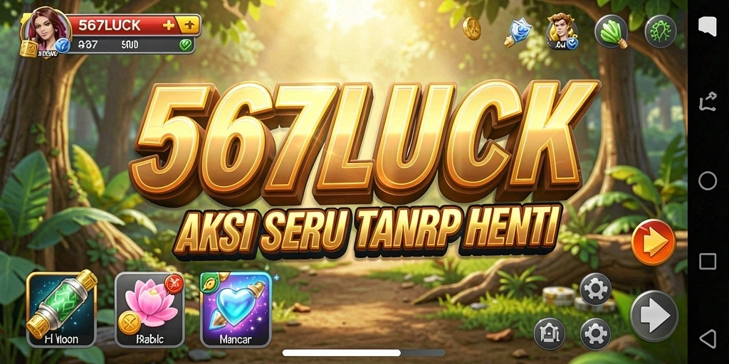 Screenshot gameplay 567LUCK menunjukkan aksi yang mendebarkan dan intens.