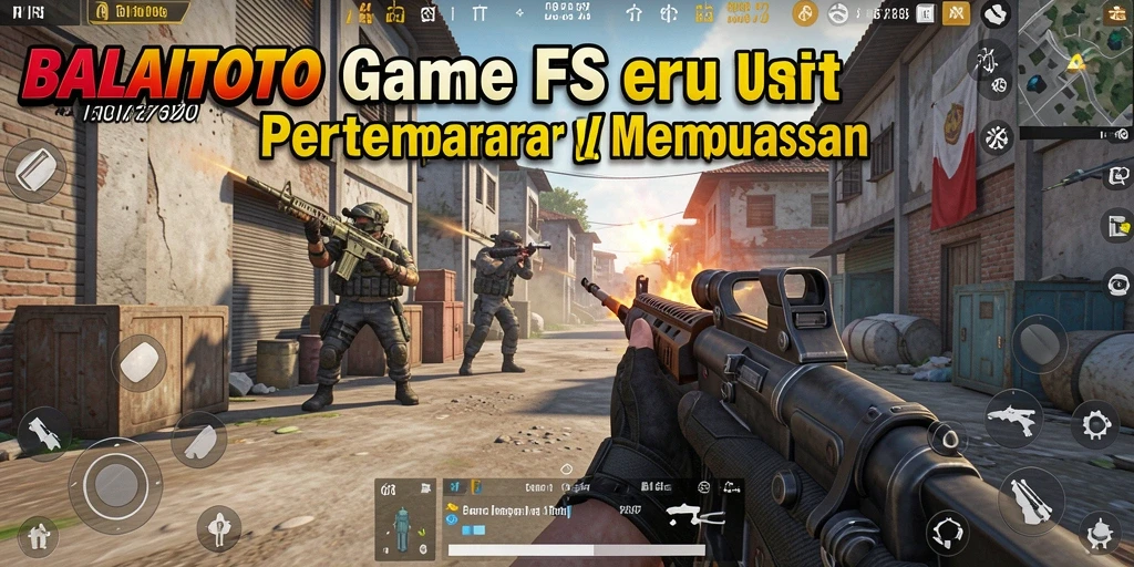 Screenshot gameplay BALAITOTO menampilkan aksi pertempuran yang mendebarkan.