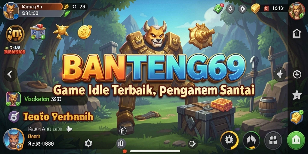Tampilan gameplay menarik dari BANTENG69 saat memainkan mode Idle.