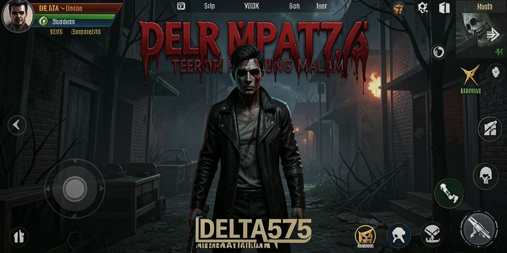 Tampilan gameplay DELTA575 yang menegangkan dan penuh ketakutan.