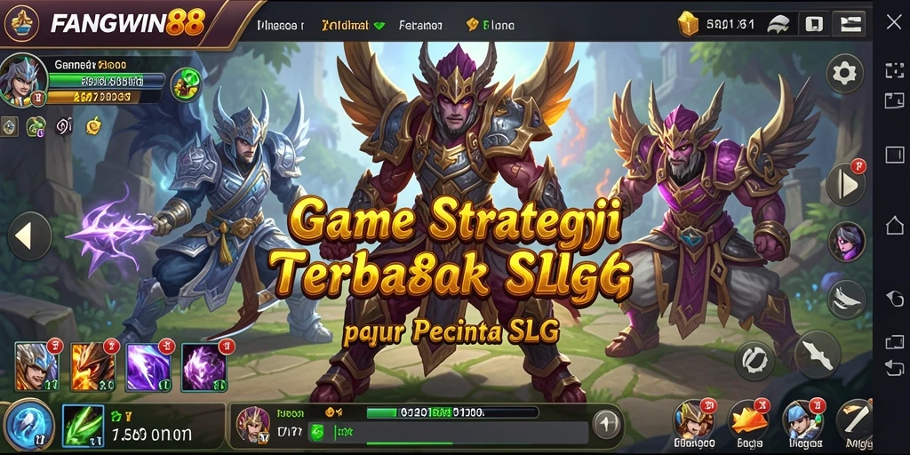 Tangkapan layar gameplay FANGWIN88 yang menampilkan strategi pertempuran.