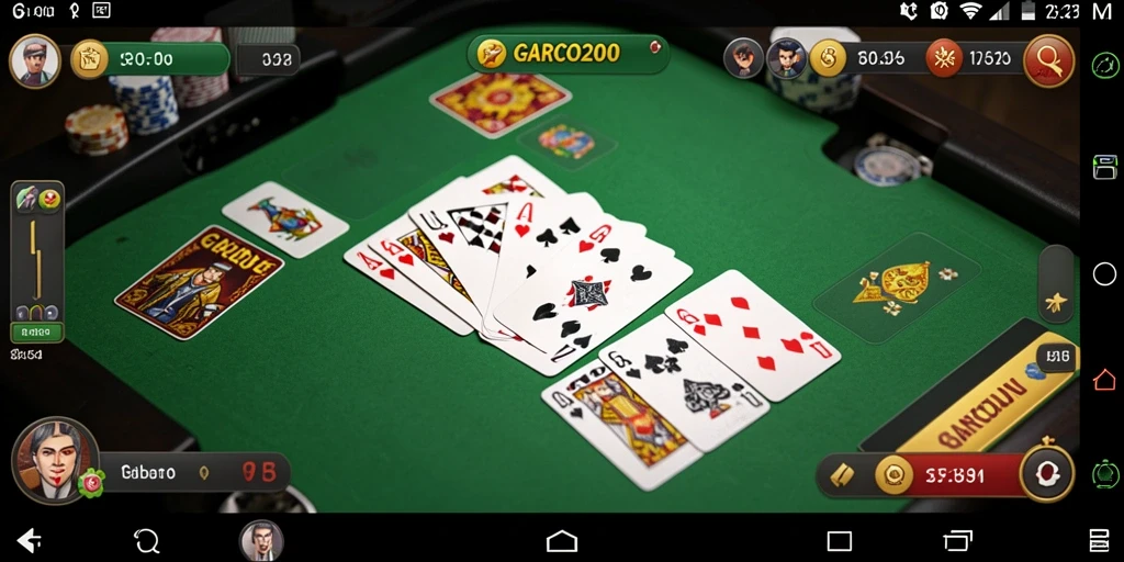 Tampilan gameplay seru GARCO200 dengan fitur interaksi.