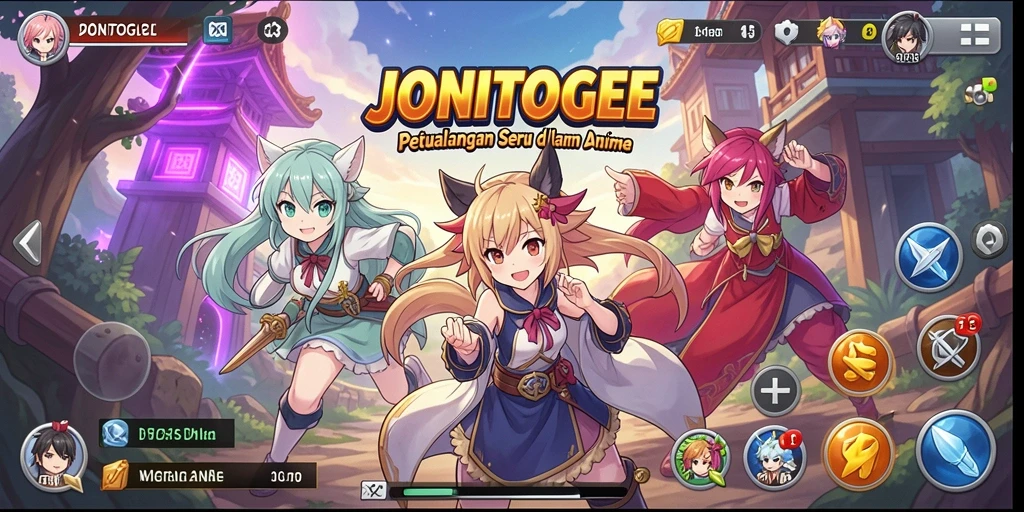 Tampilan gameplay JONITOGEL yang mendebarkan dan penuh aksi.