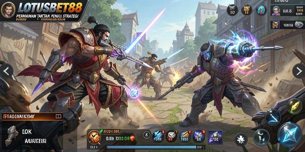 Gameplay LOTUSBET88 yang seru dan penuh strategi.
