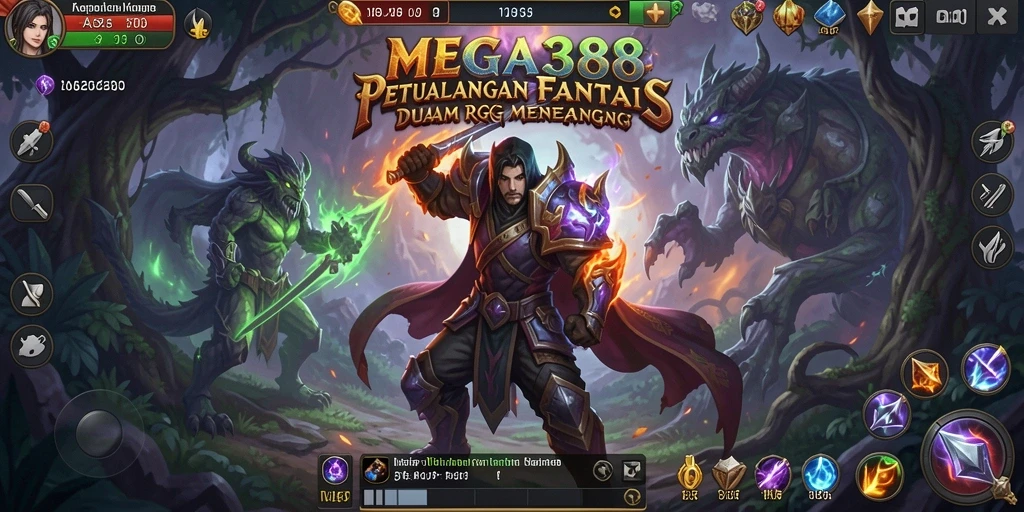 Tampilan gameplay MEGA388 yang memukau dalam dunia RPG