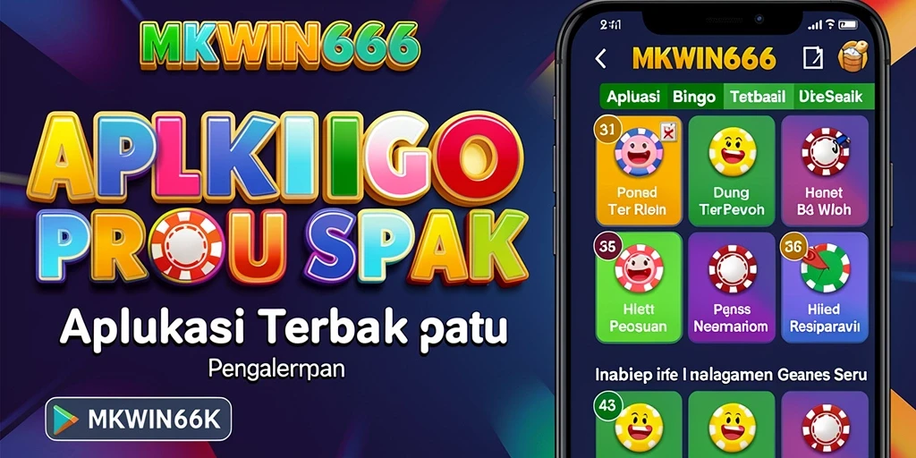 Tampilan gameplay seru dari aplikasi Bingo MKWIN666.