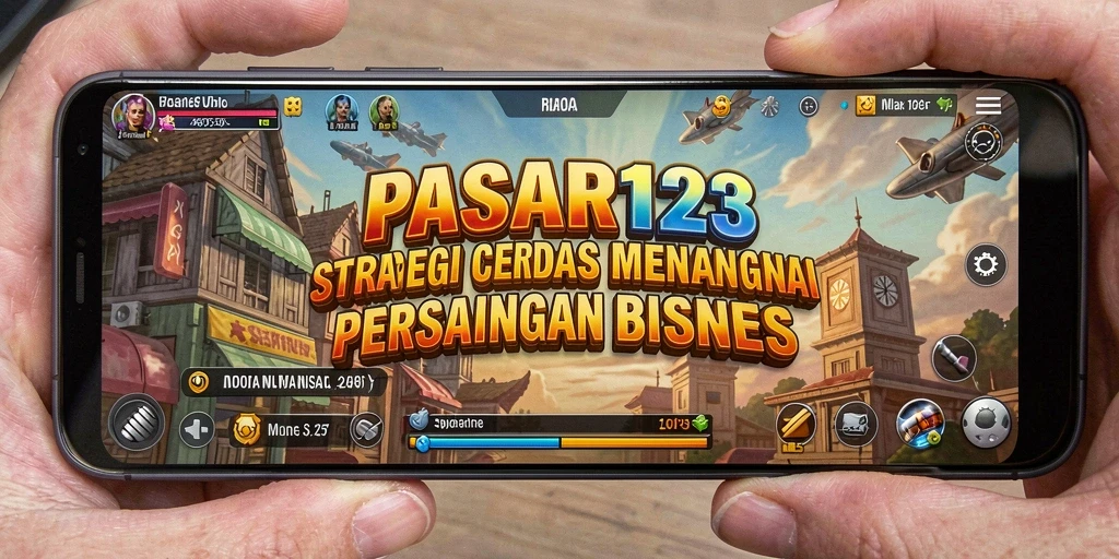 Tampilan gameplay PASAR123 yang menarik dan strategis.