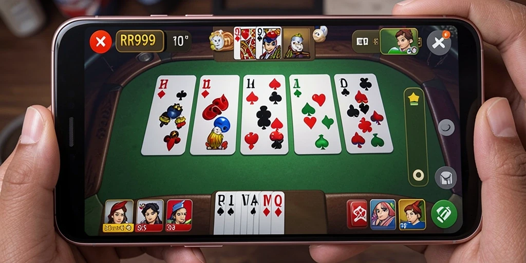 Gameplay seru RR999 yang menampilkan strategi dan kompetisi Domino.