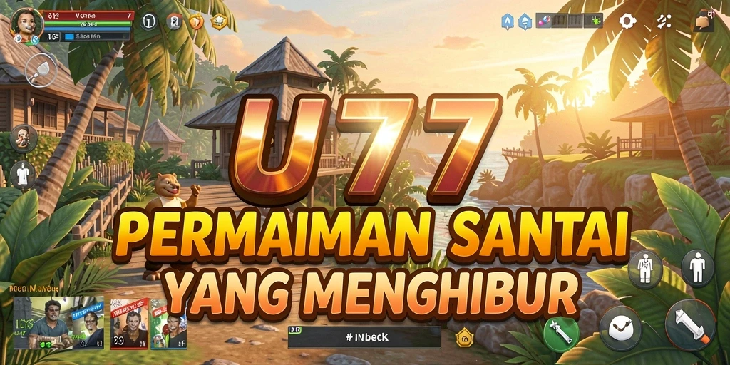 Screenshot utama UT77 menampilkan gameplay yang penuh warna dan menyenangkan.